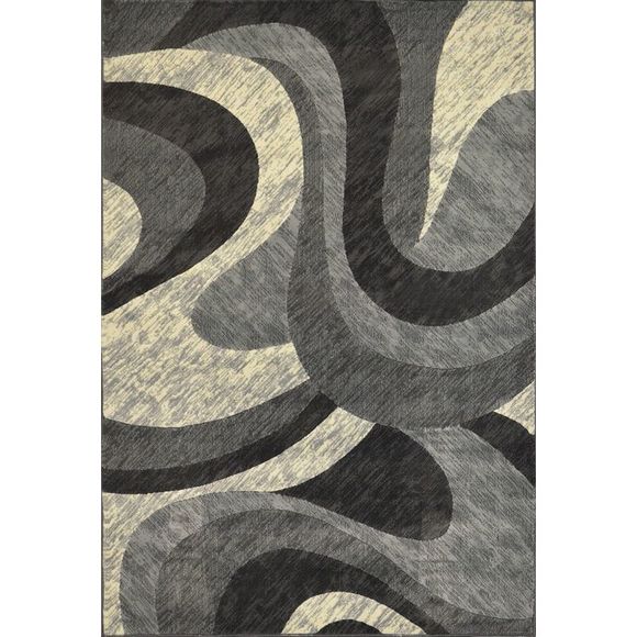 Home Dynamix Area Rugs: Catalina Rug: HD2459-451 Gray: 5'3